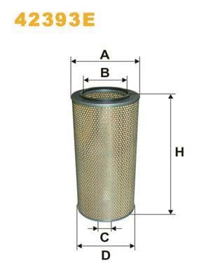 WIX Filters 42393E Air Filter