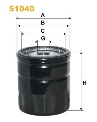 WIX Filters 51040 Oil Filter