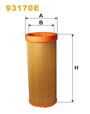 WIX Filters 93170E Secondary Air Filter
