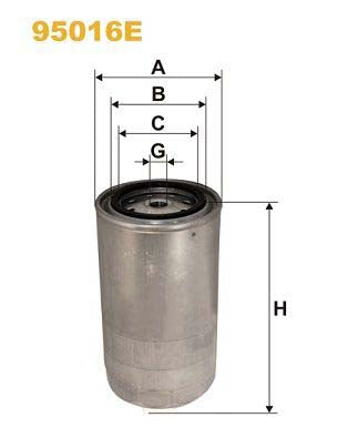 WIX Filters 95016E Fuel Filter