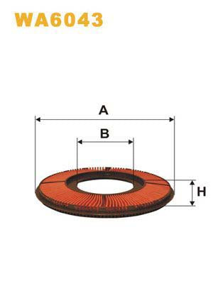 WIX Filters WA6043 Air Filter