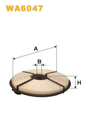 WIX Filters WA6047 Air Filter