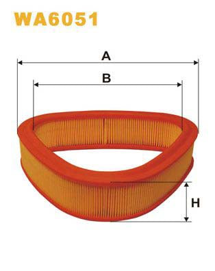 WIX Filters WA6051 Air Filter
