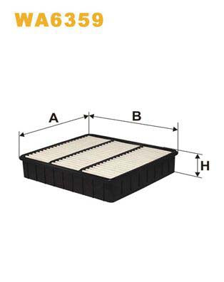 WIX Filters WA6359 Air Filter
