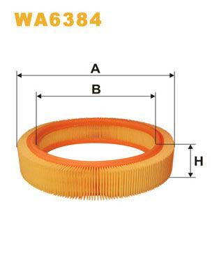 WIX Filters WA6384 Air Filter