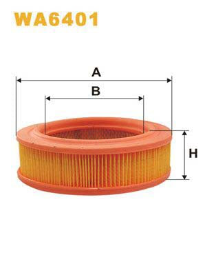 WIX Filters WA6401 Air Filter