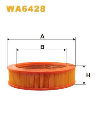 WIX Filters WA6428 Air Filter