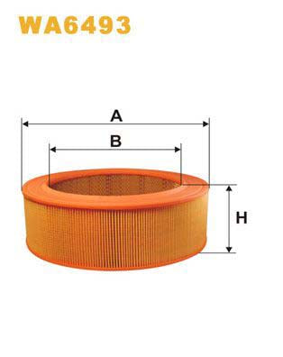 WIX Filters WA6493 Air Filter