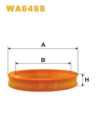 WIX Filters WA6498 Air Filter