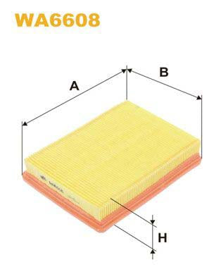 WIX Filters WA6608 Air Filter