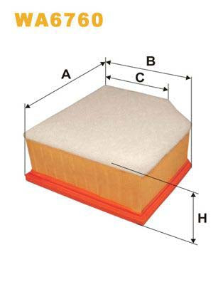 WIX Filters WA6760 Air Filter