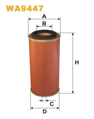 WIX Filters WA9447 Air Filter