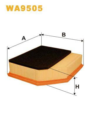 WIX Filters WA9505 Air Filter
