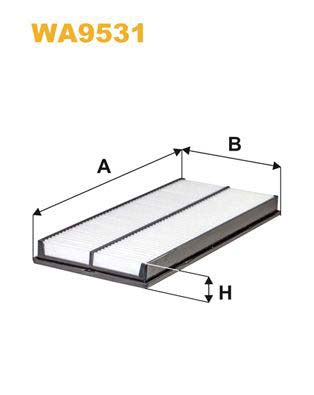 WIX Filters WA9531 Air Filter