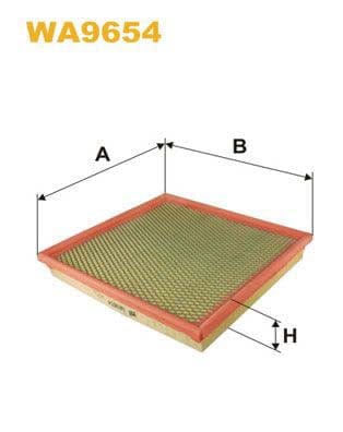 WIX Filters WA9654 Air Filter