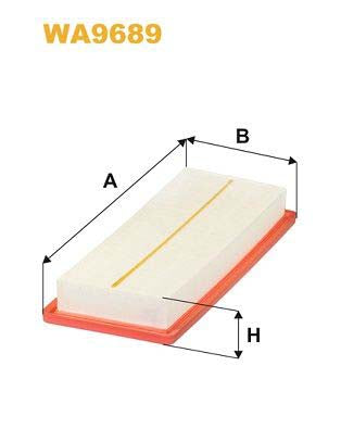 WIX Filters WA9689 Air Filter