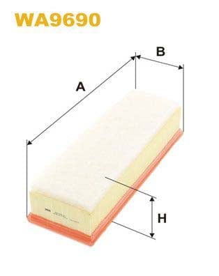 WIX Filters WA9690 Air Filter