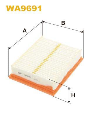WIX Filters WA9691 Air Filter