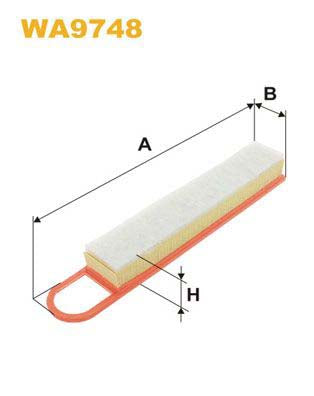 WIX Filters WA9748 Air Filter