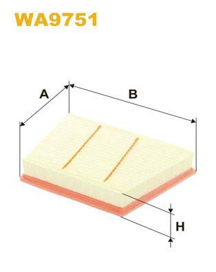 WIX Filters WA9751 Air Filter
