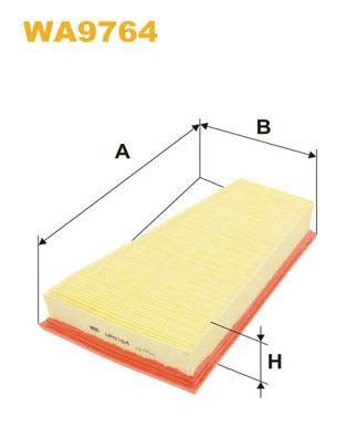 WIX Filters WA9764 Air Filter