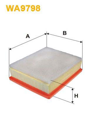 WIX Filters WA9798 Air Filter