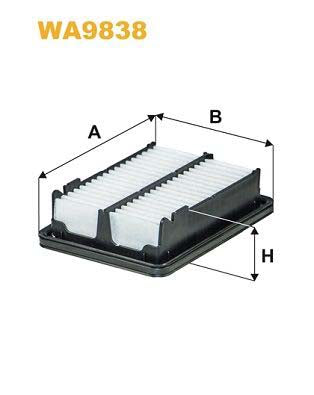 WIX Filters WA9838 Air Filter