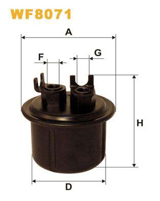 WIX Filters WF8071 Fuel Filter