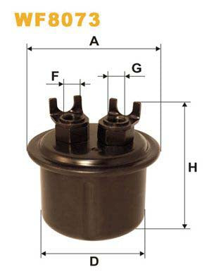 WIX Filters WF8073 Fuel Filter