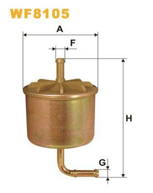 WIX Filters WF8105 Fuel Filter