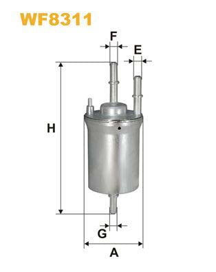 WIX Filters WF8311 Fuel Filter