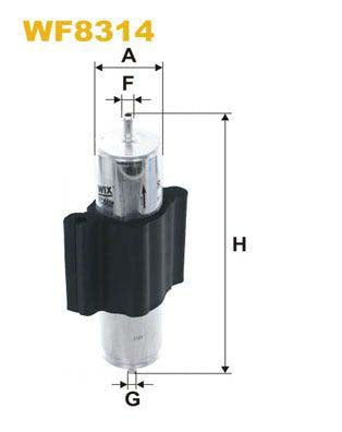 WIX Filters WF8314 Fuel Filter For BMW 3 Series