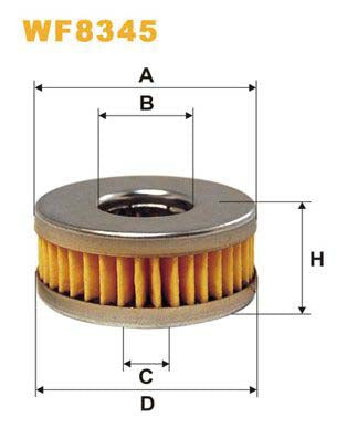 WIX Filters WF8345 Fuel Filter
