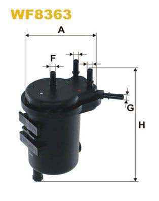 WIX Filters WF8363 Fuel Filter