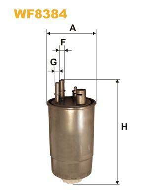 WIX Filters WF8384 Fuel Filter