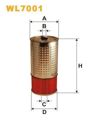 WIX Filters WL7001 Oil Filter