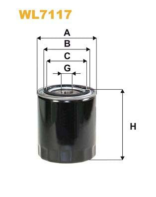WIX Filters WL7117 Oil Filter