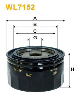 WIX Filters WL7152 Oil Filter