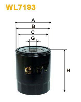 WIX Filters WL7193 Oil Filter