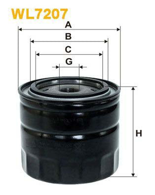 WIX Filters WL7207 Oil Filter