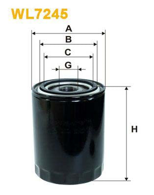 WIX Filters WL7245 Oil Filter For Porsche 911