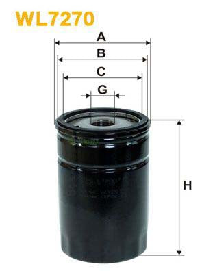 WIX Filters WL7270 Oil Filter