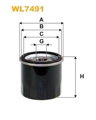 WIX Filters WL7491 Oil Filter