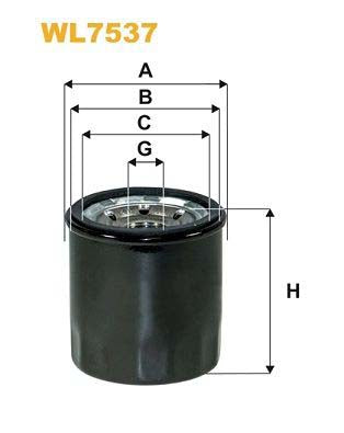 WIX Filters WL7537 Oil Filter