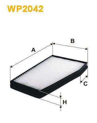 WIX Filters WP2042 Pollen Filter