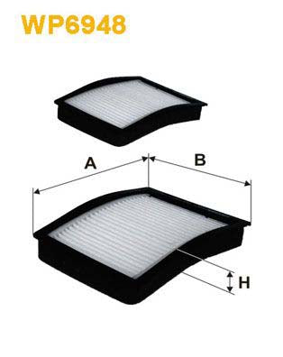 WIX Filters WP6948 Pollen Filter For BMW 3 Compact (E36)