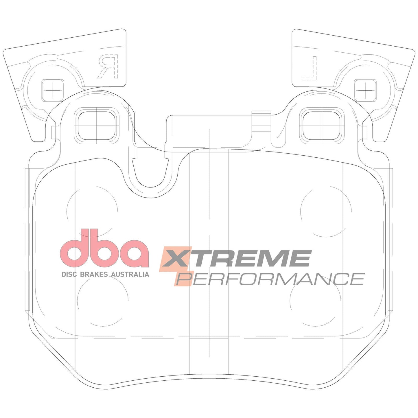 DBA DB2196XP High Performance Brake Pad Set