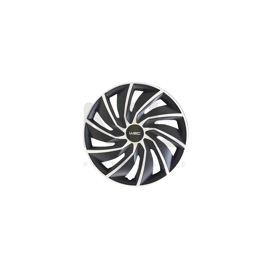 WRC 007597 Wheel trims 14 Inch Black/Silver