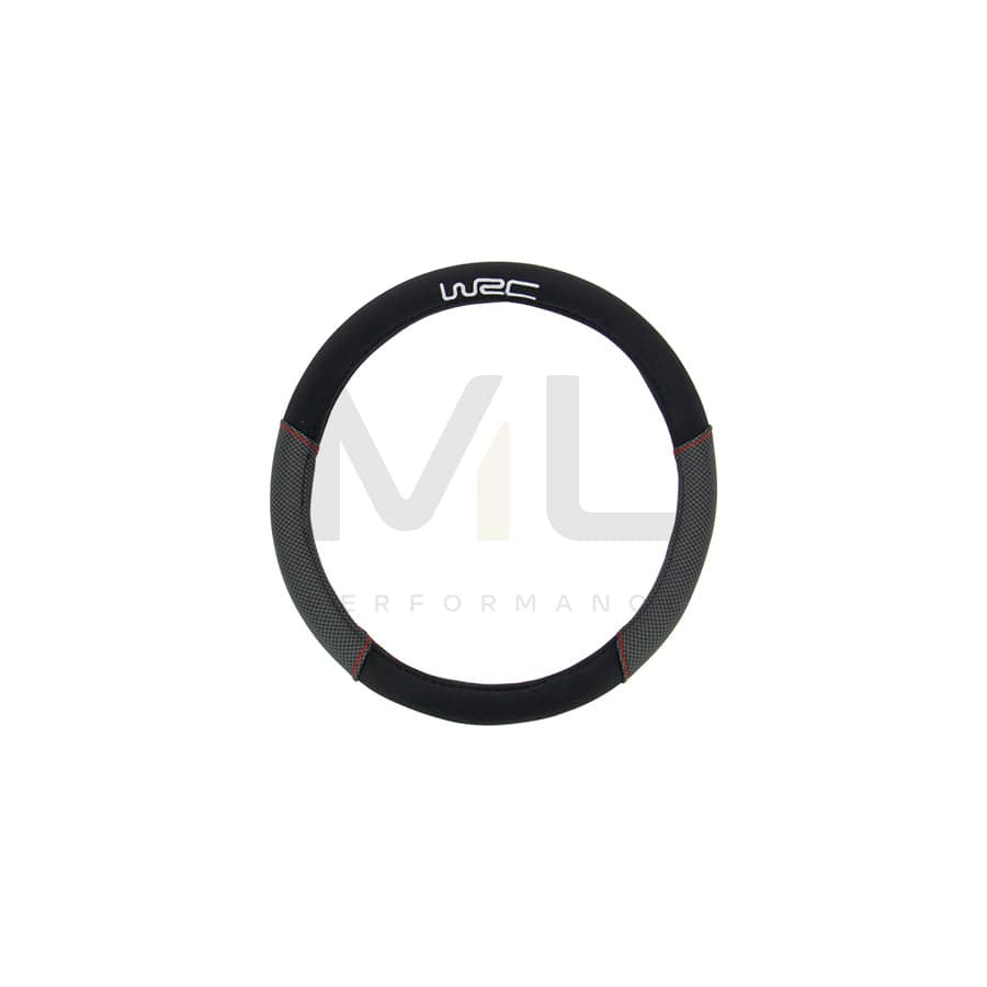 WRC Rally line 007594 Steering wheel cover Black, Ø: 35-38cm