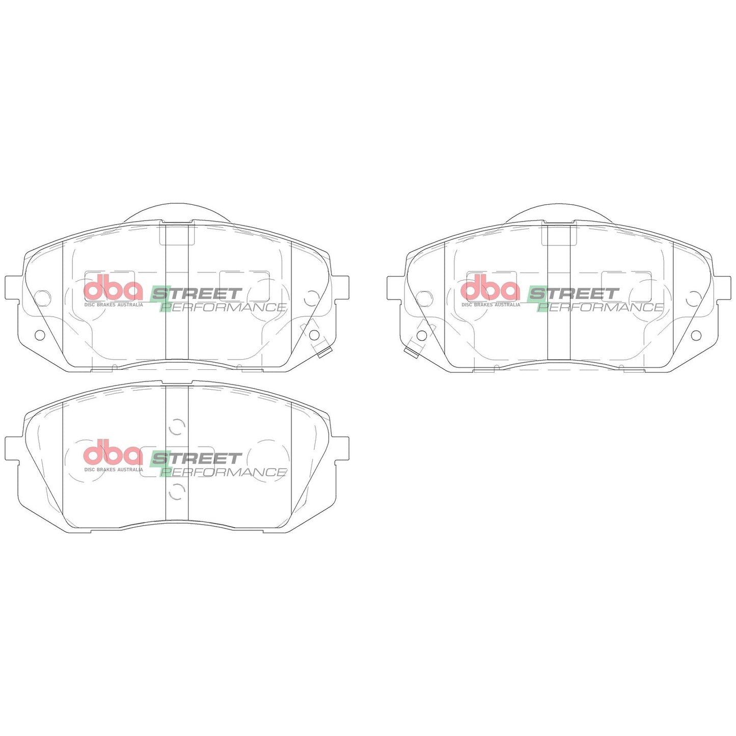 DBA DB2174SP High Performance Brake Pad Set